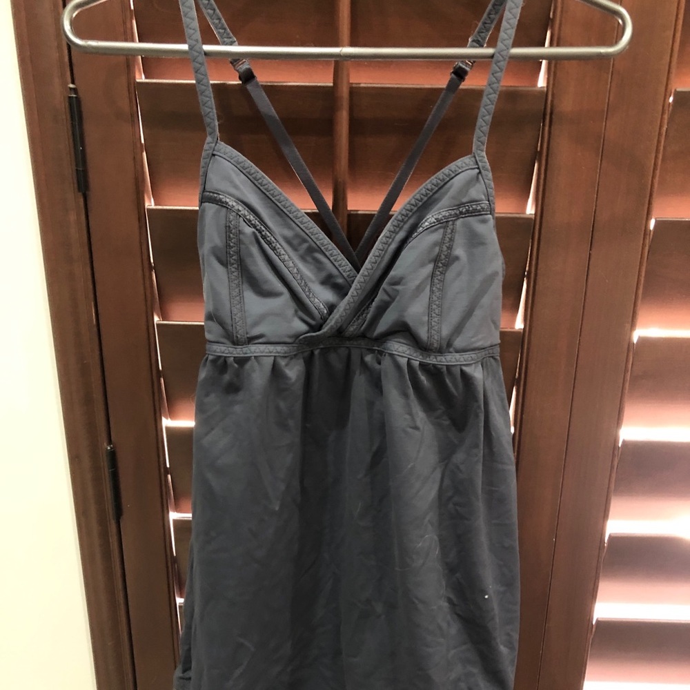 Lululemon Charcoal Grey Tank